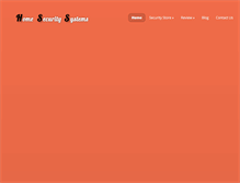 Tablet Screenshot of homesystemssecurity.com